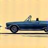 Icon representing a car